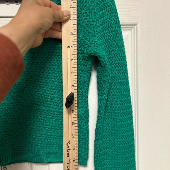 Free People Beach Crochet Halter Green Sweater Size Small - Picture 11 of 11